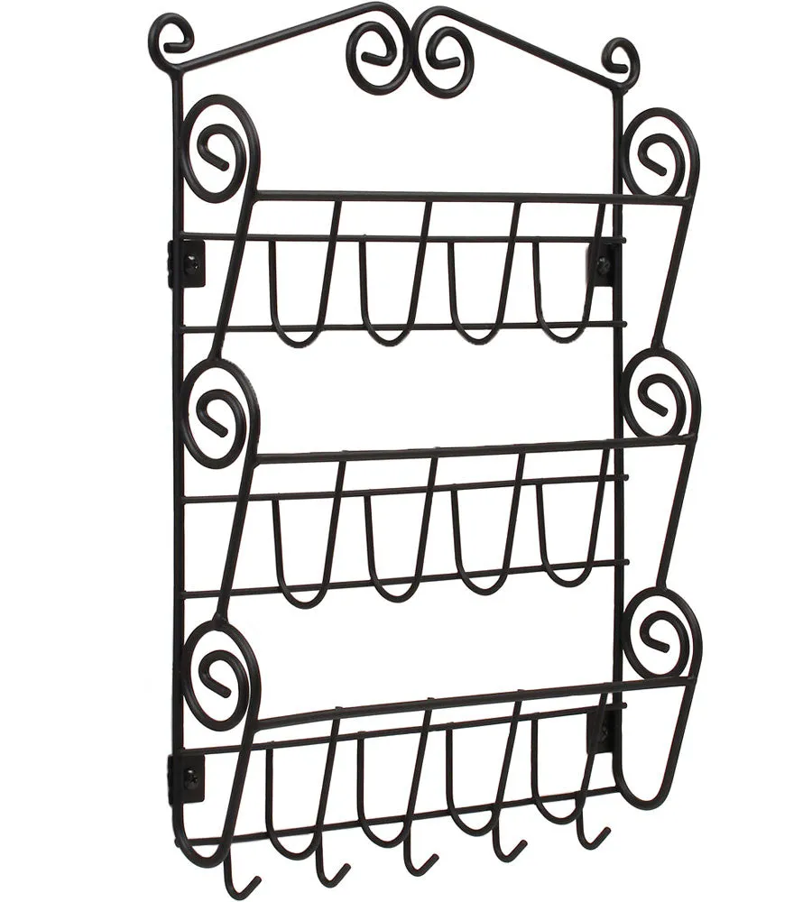 Scroll Mail Organizer and Key Rack