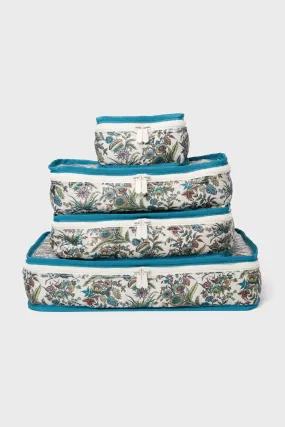 Sharp Floral Packing Cubes