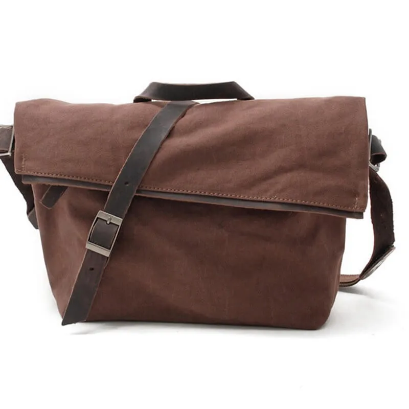 Single Shoulder Canvas Bag,Men;And Women Messenger Bag, 14'' Laptop IPAD Bag 80253