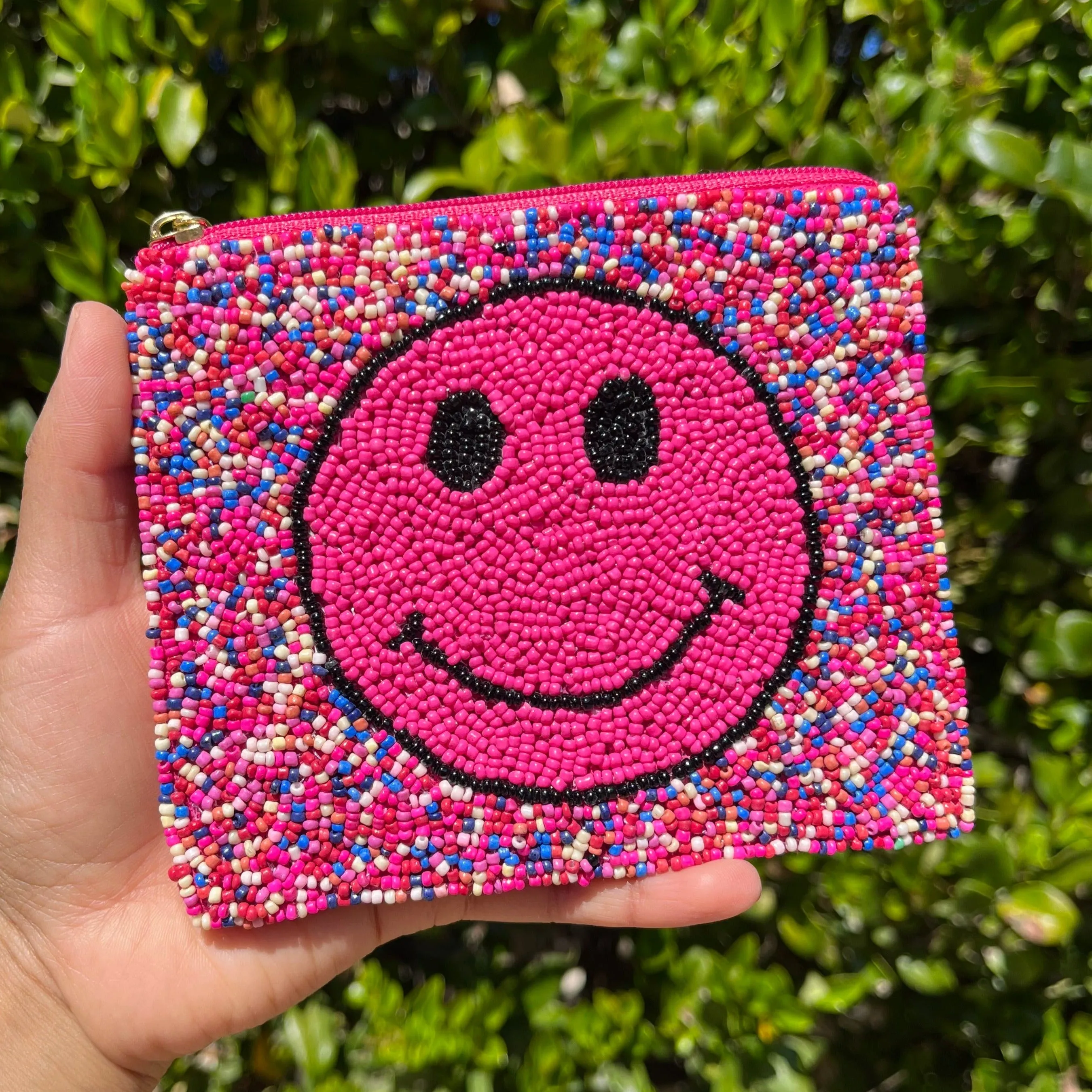 Smiley Face Coin Purse