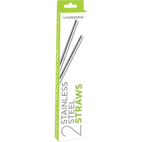 Stainless Steel Straws 2-Pack