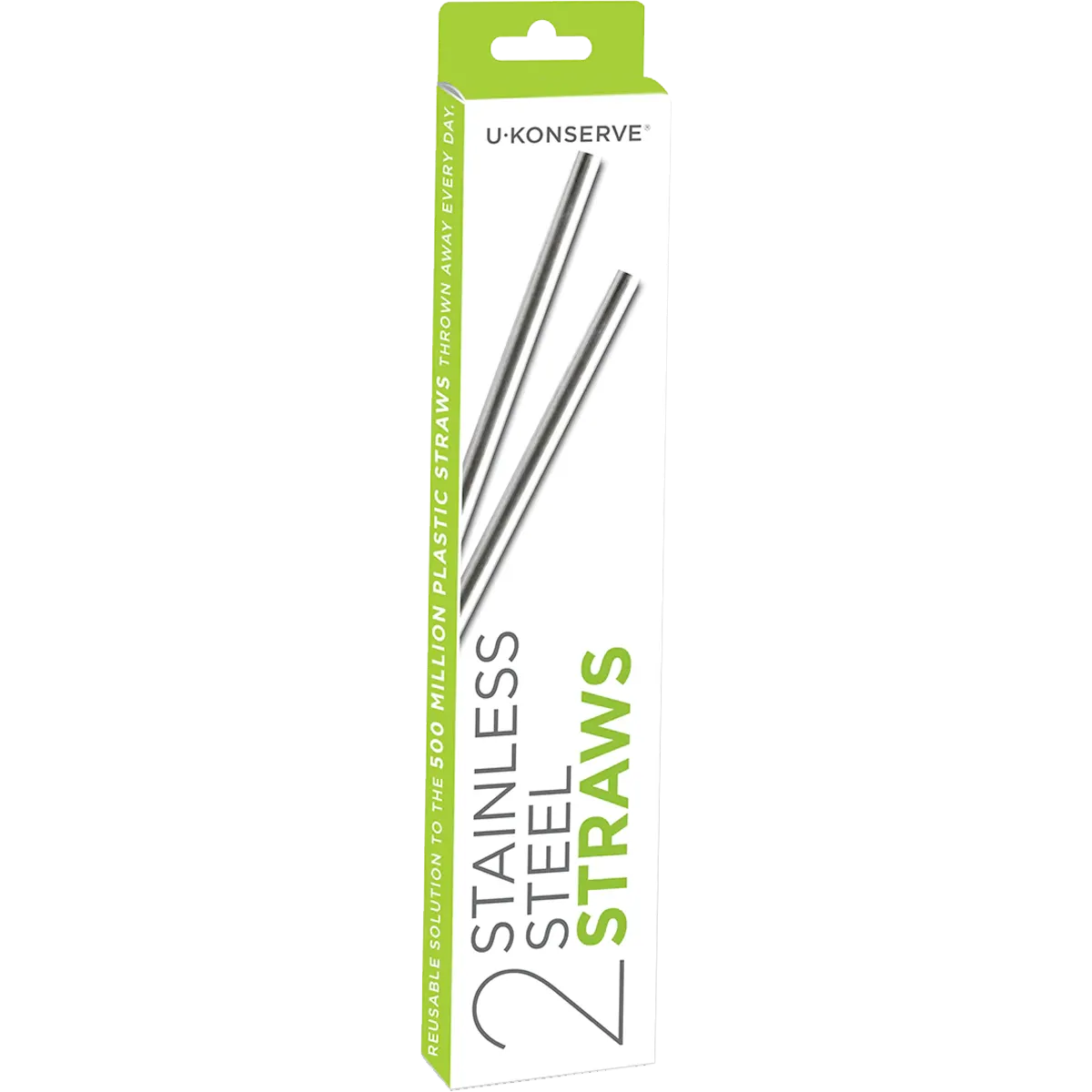 Stainless Steel Straws 2-Pack