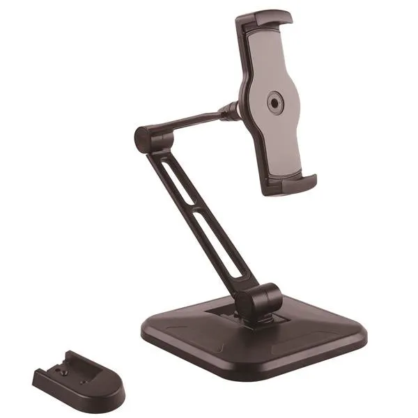 Startech.Com Universal Tablet Stand - Portable Tablet Stand W/ Optional Wallmount Base - Adjustable Pivoting Tablet Stan