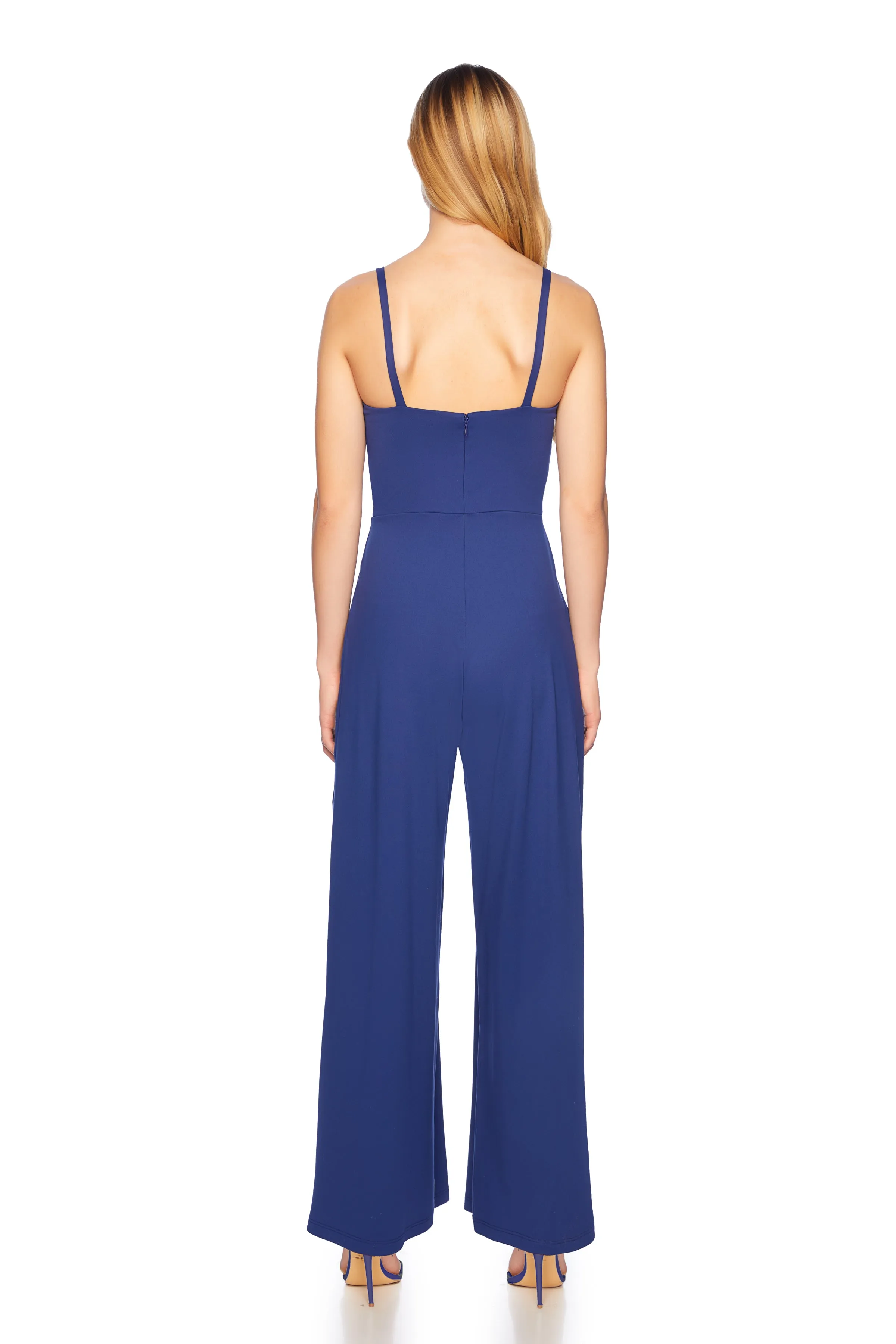 strap sweetheart jumpsuit