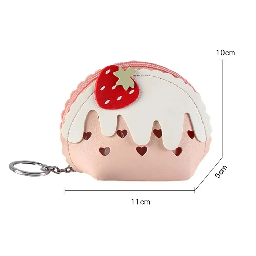 Strawberry Ice Cream Coin Purse