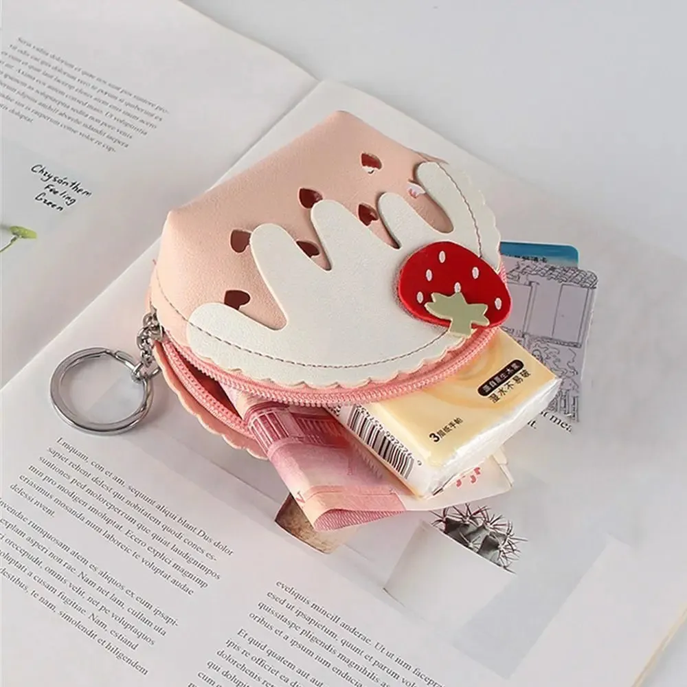 Strawberry Ice Cream Coin Purse