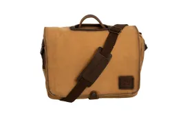 STS Ranchwear Mens Buffalo Creek Tan/Chestnut Buffalo Leather Messenger Bag