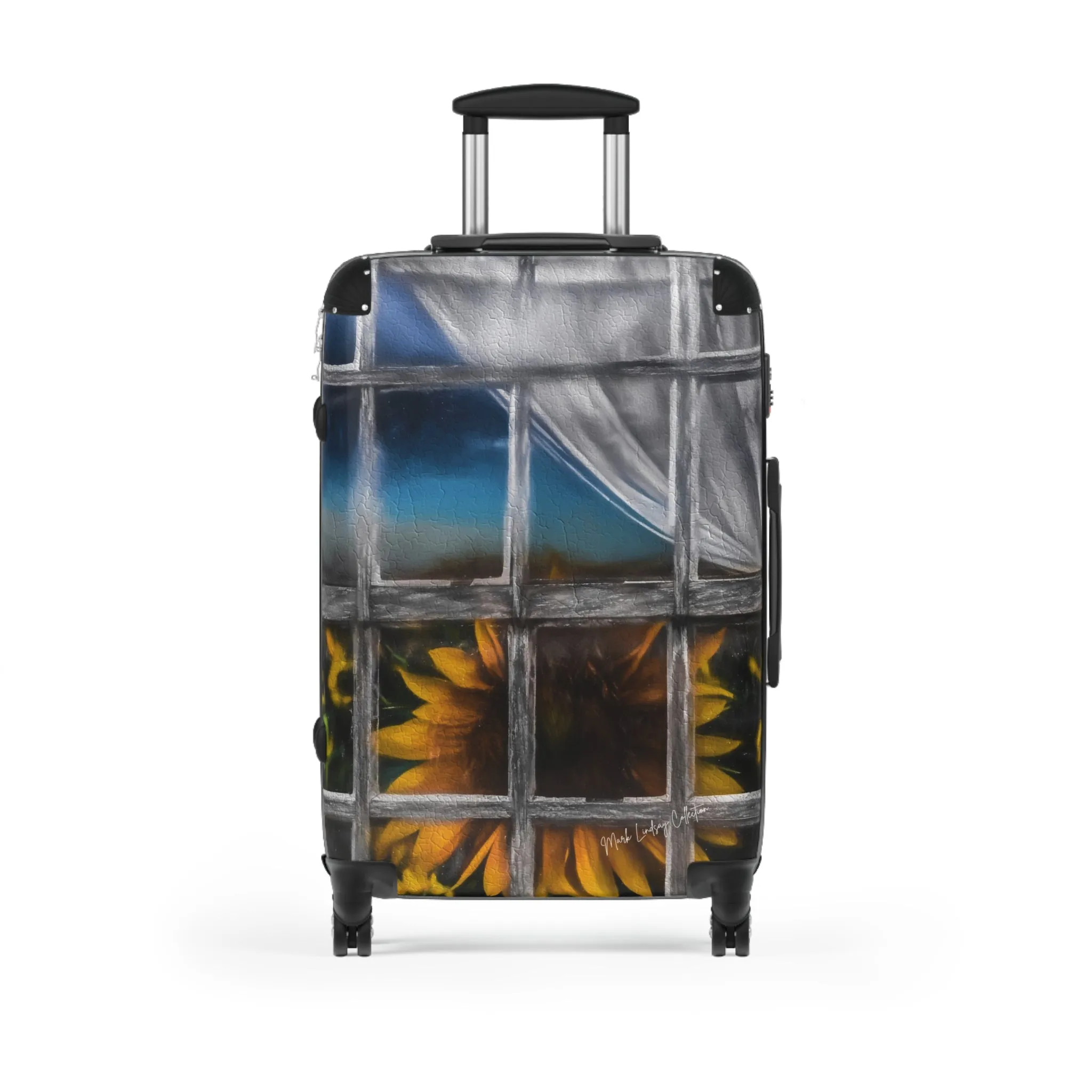 Sunflower Window Custom Art Luggage