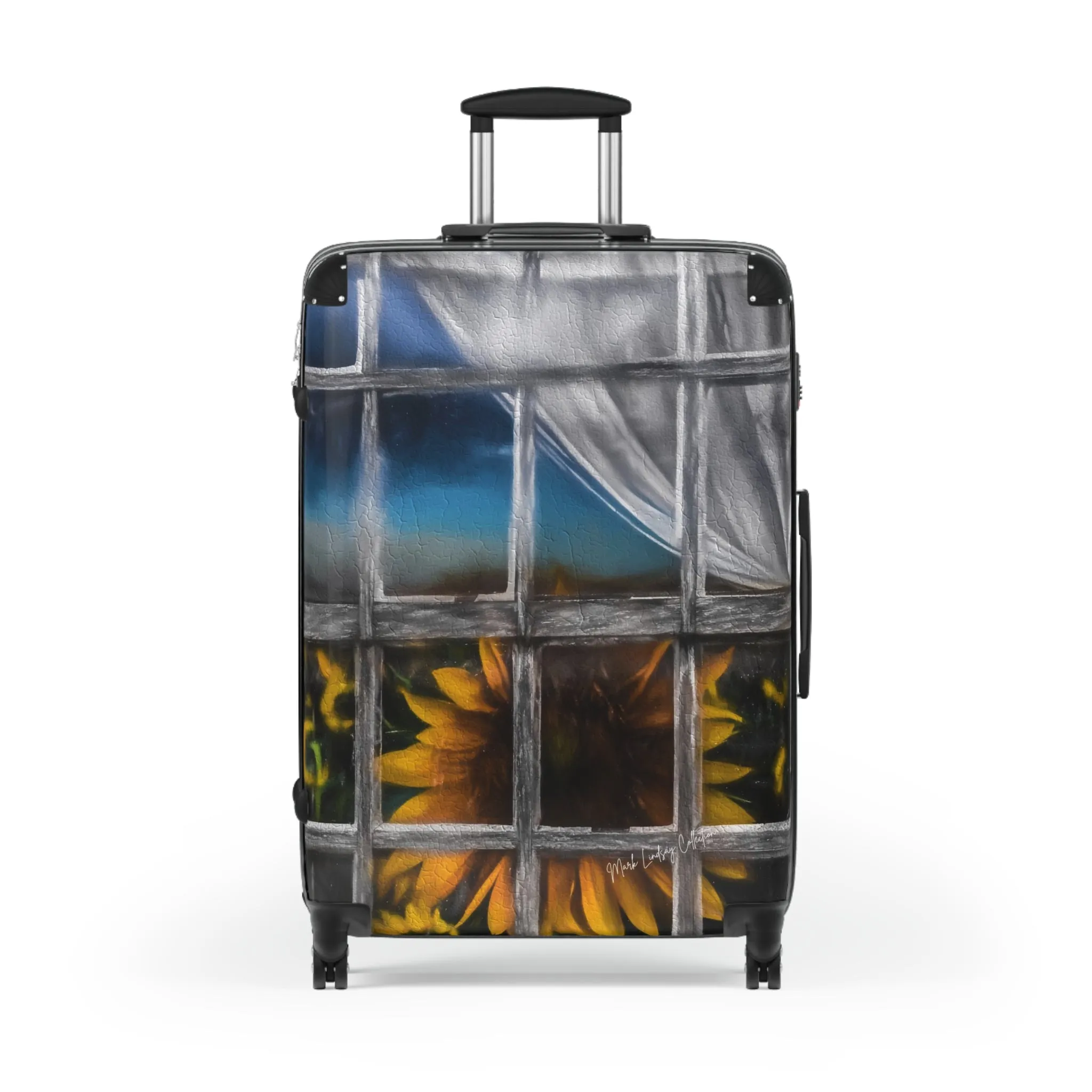 Sunflower Window Custom Art Luggage