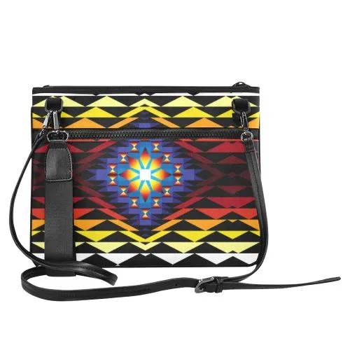 Sunset Blanket Slim Clutch Bag