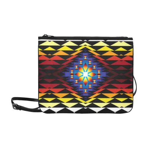 Sunset Blanket Slim Clutch Bag