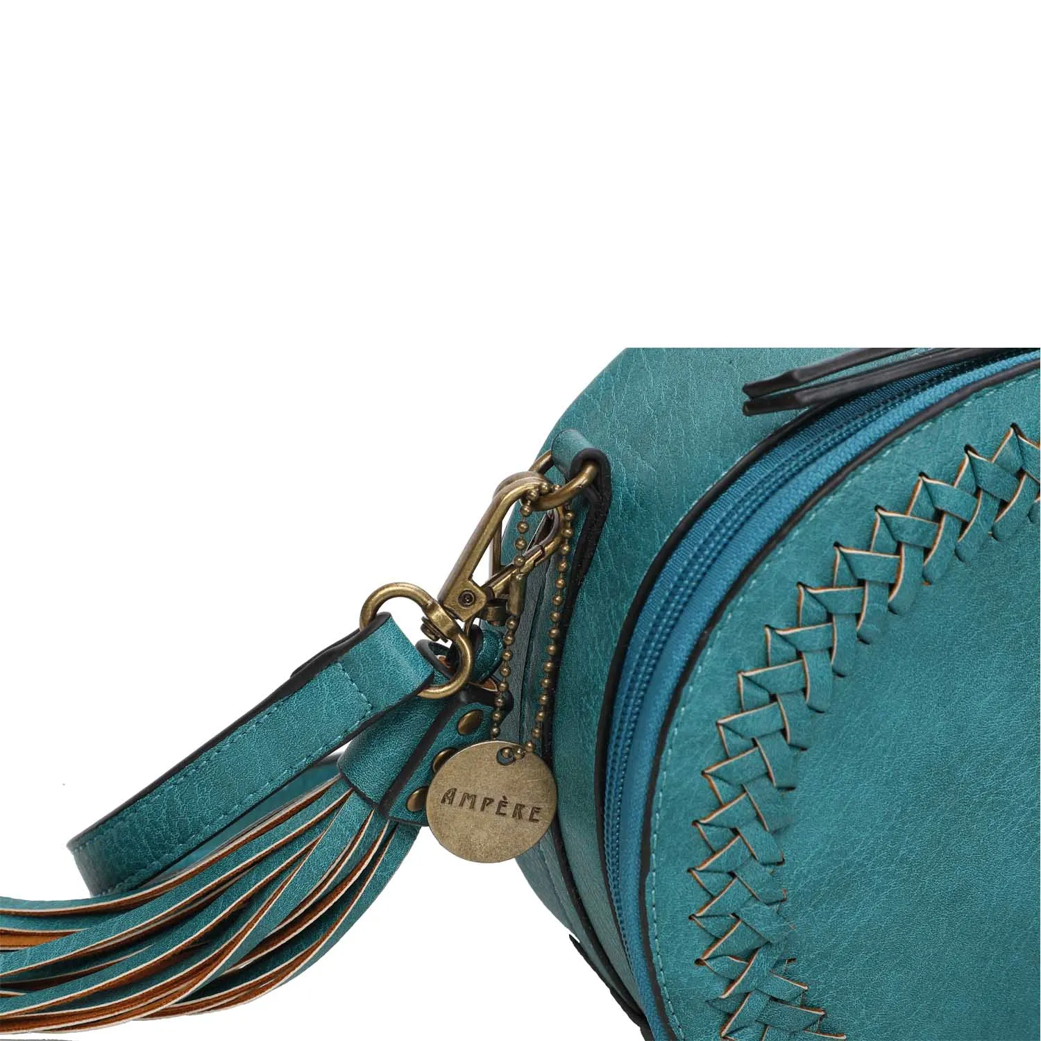 Suzie Round Crossbody - Teal