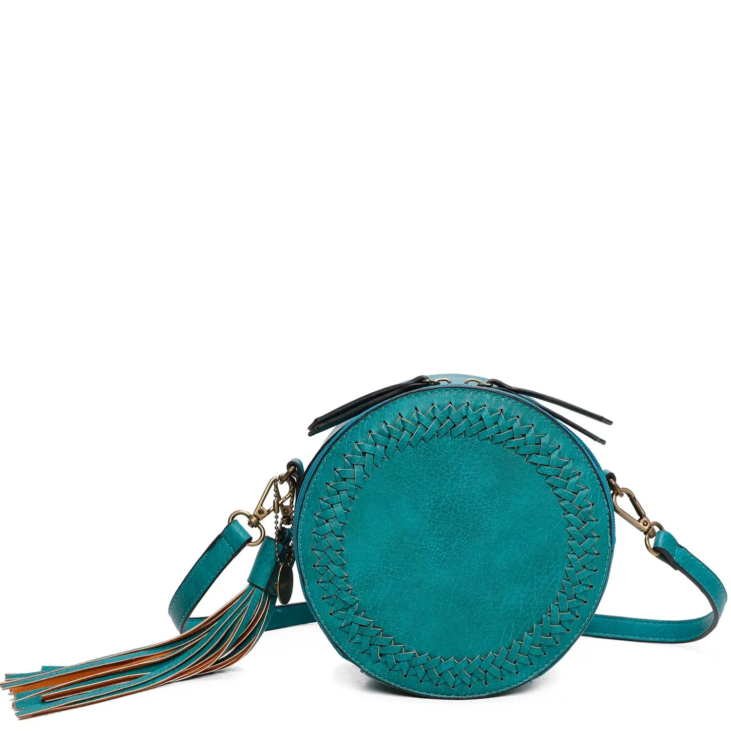 Suzie Round Crossbody - Teal