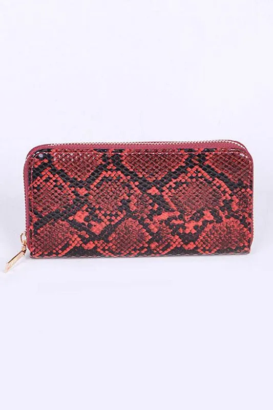 TEEK - Python Printed Fashion Wallet