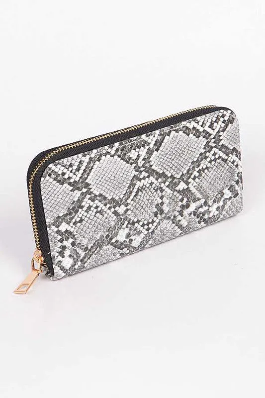 TEEK - Python Printed Fashion Wallet