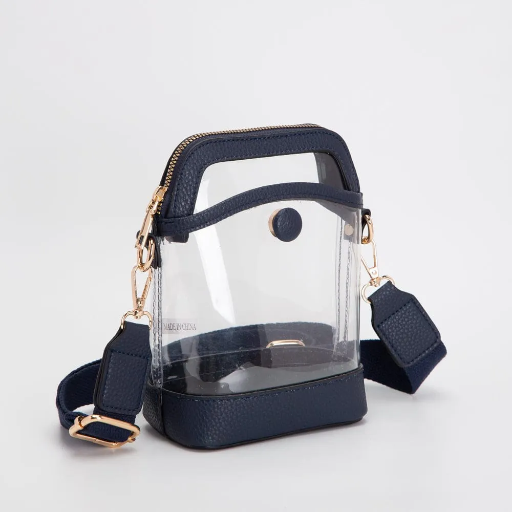 TG10575 Carly Clear Mini Crossbody Bag