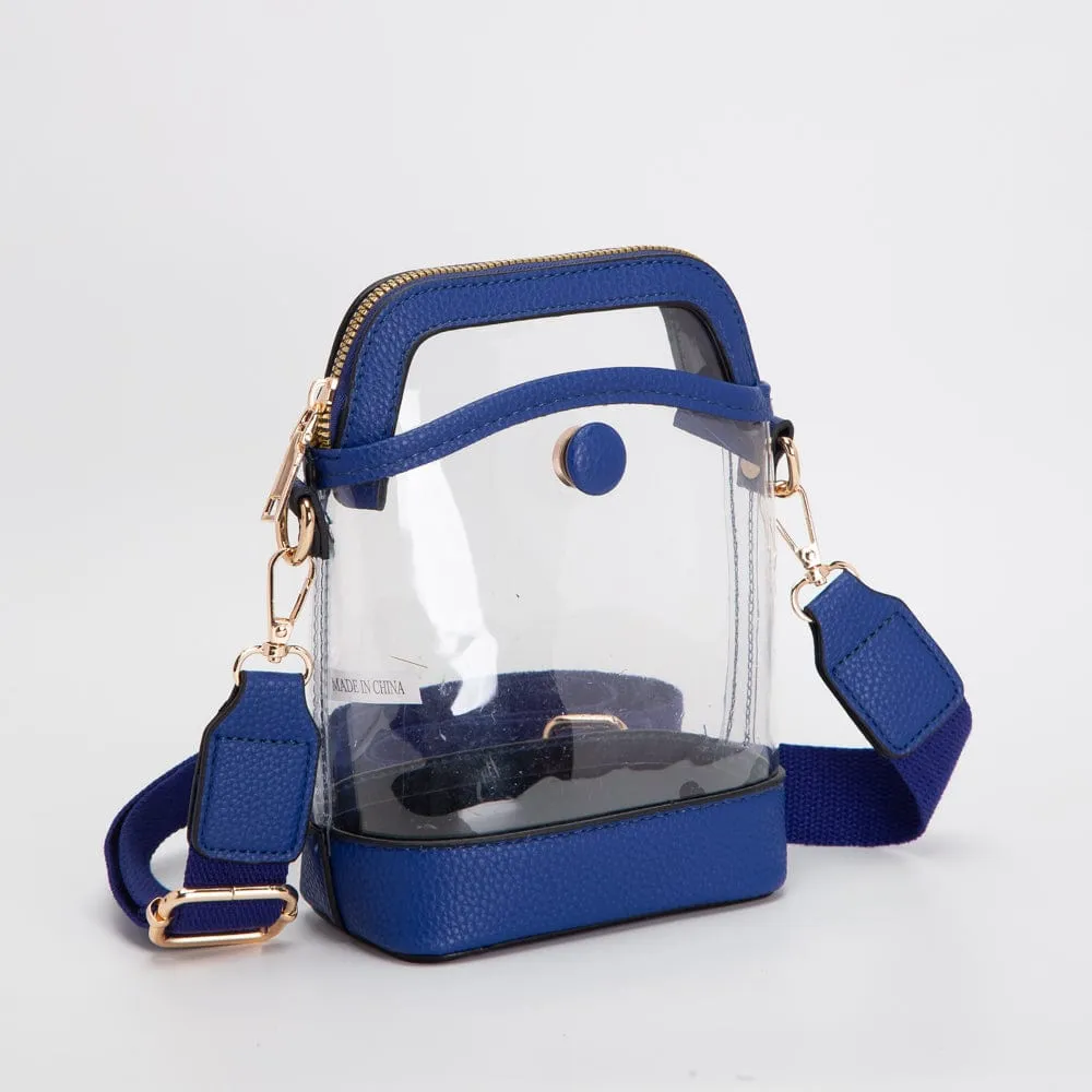 TG10575 Carly Clear Mini Crossbody Bag