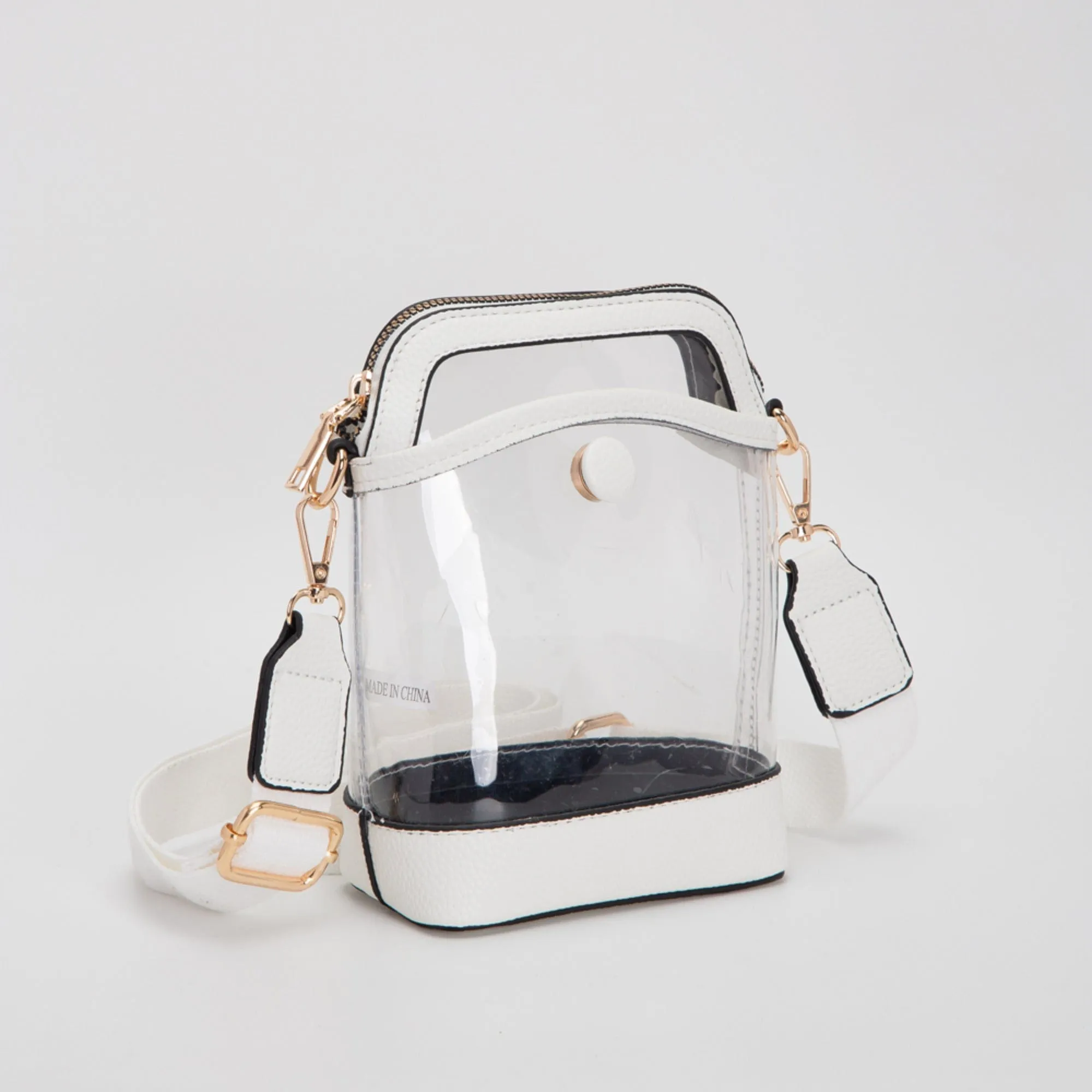 TG10575 Carly Clear Mini Crossbody Bag