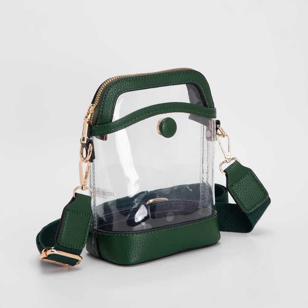 TG10575 Carly Clear Mini Crossbody Bag