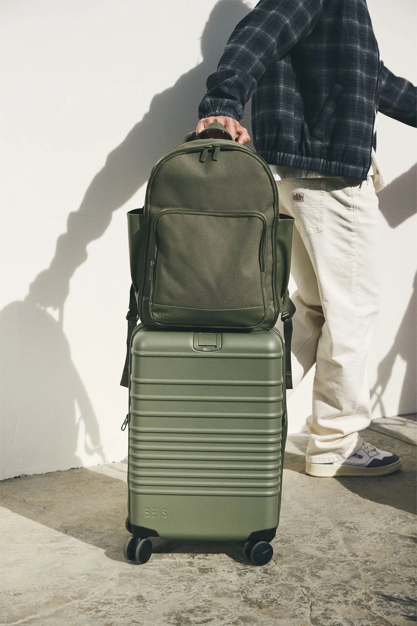 The Backpack in Olive