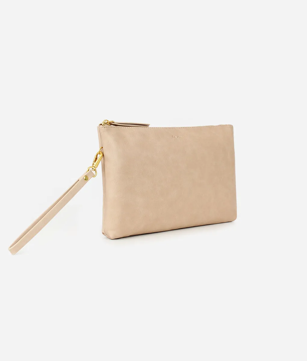 The Changing Clutch - Beige