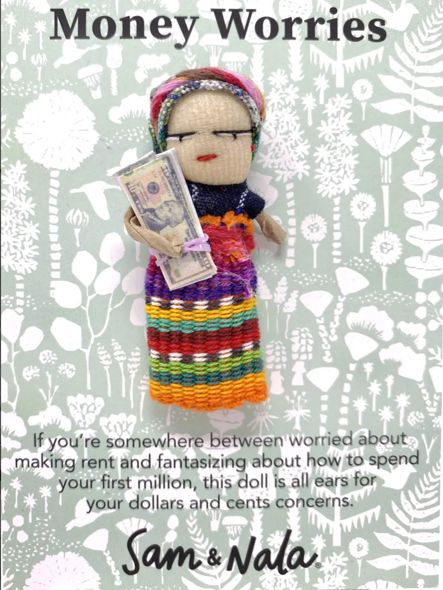 The Hand-Woven Worry Dolls - Various Worries