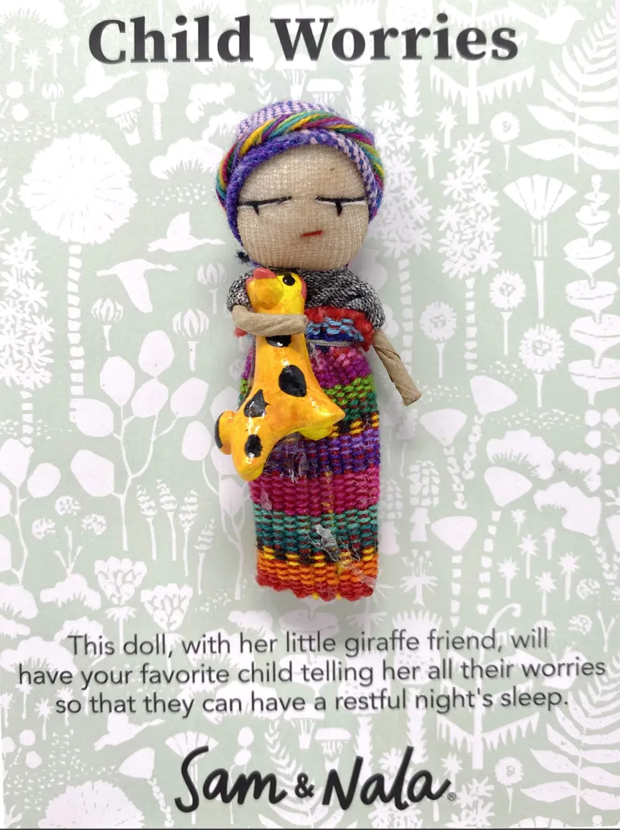 The Hand-Woven Worry Dolls - Various Worries