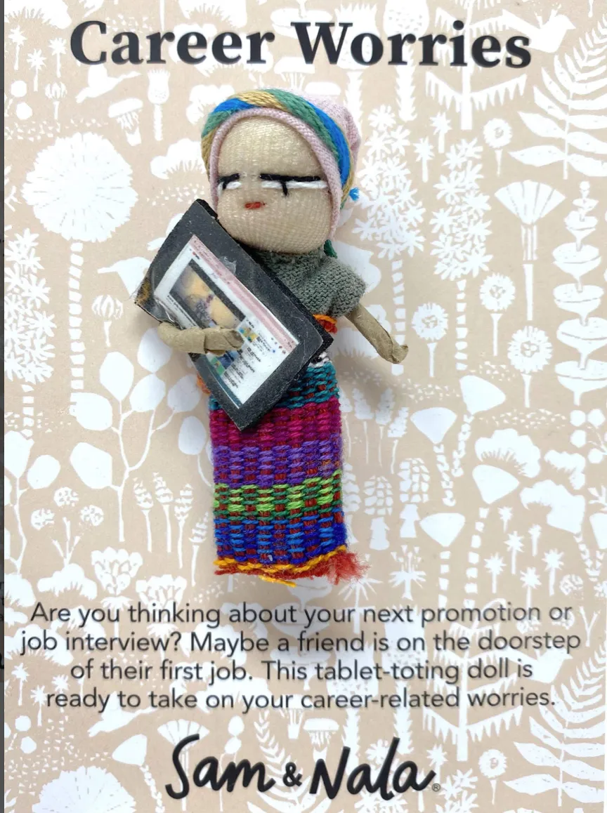 The Hand-Woven Worry Dolls - Various Worries