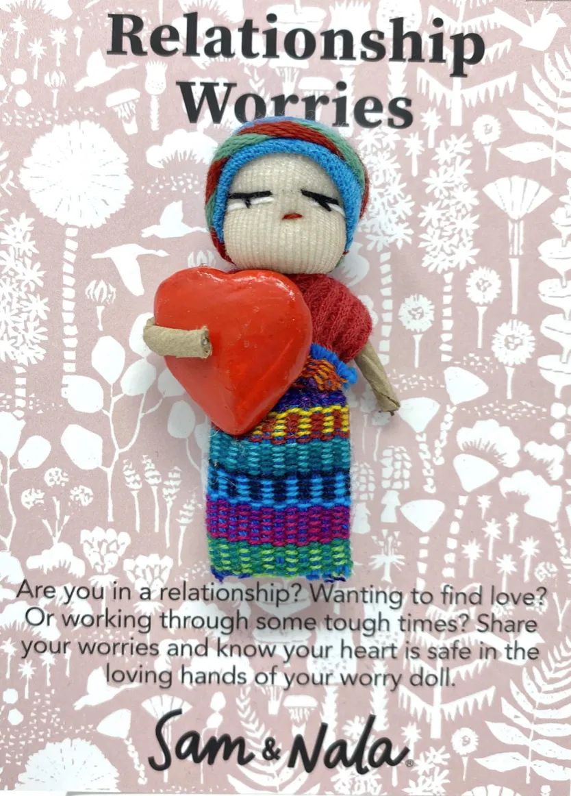 The Hand-Woven Worry Dolls - Various Worries