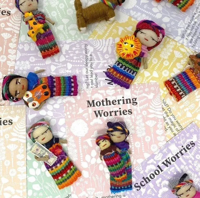 The Hand-Woven Worry Dolls - Various Worries