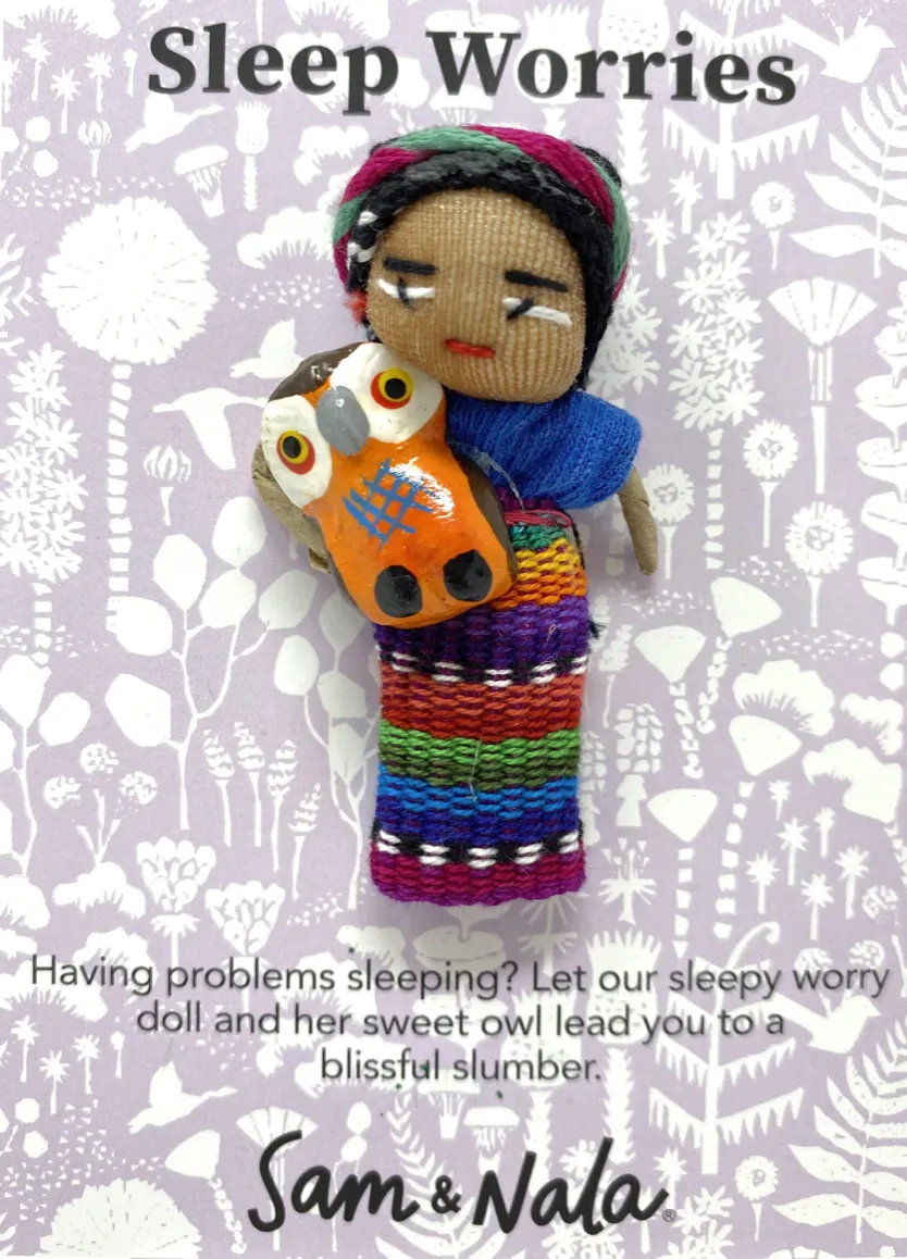 The Hand-Woven Worry Dolls - Various Worries