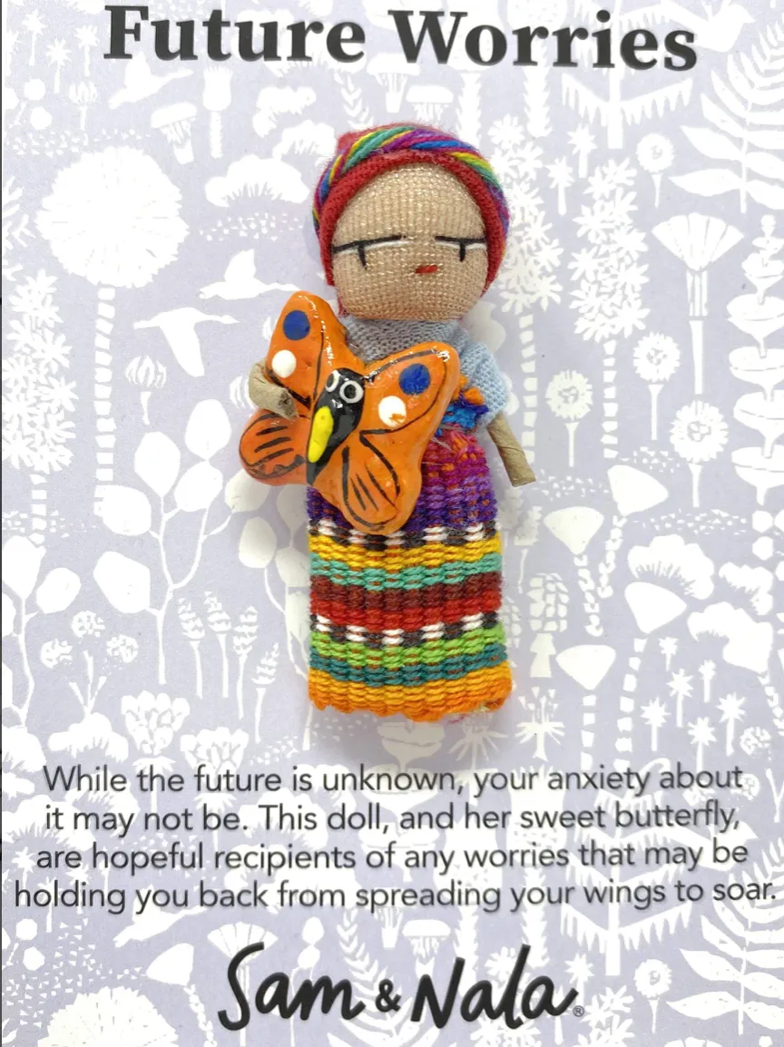 The Hand-Woven Worry Dolls - Various Worries