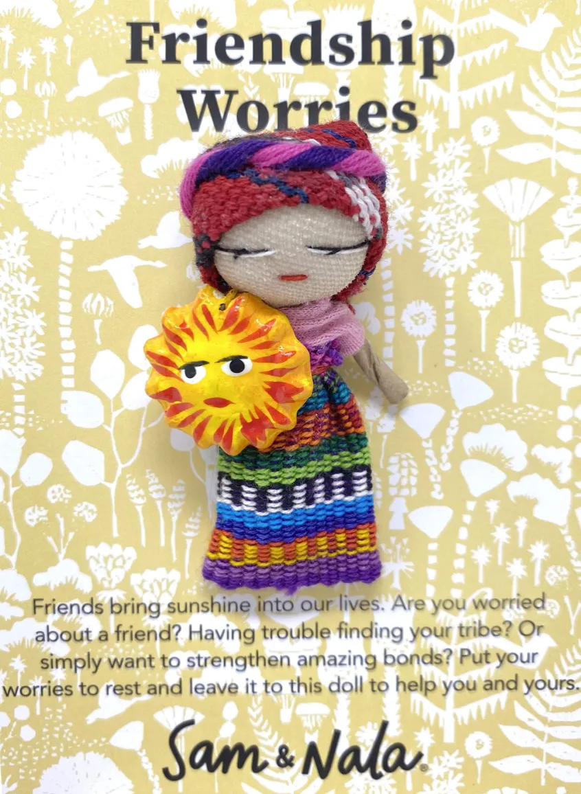 The Hand-Woven Worry Dolls - Various Worries