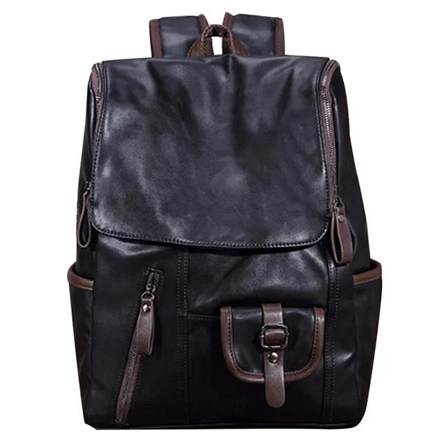 The Leather School Bag