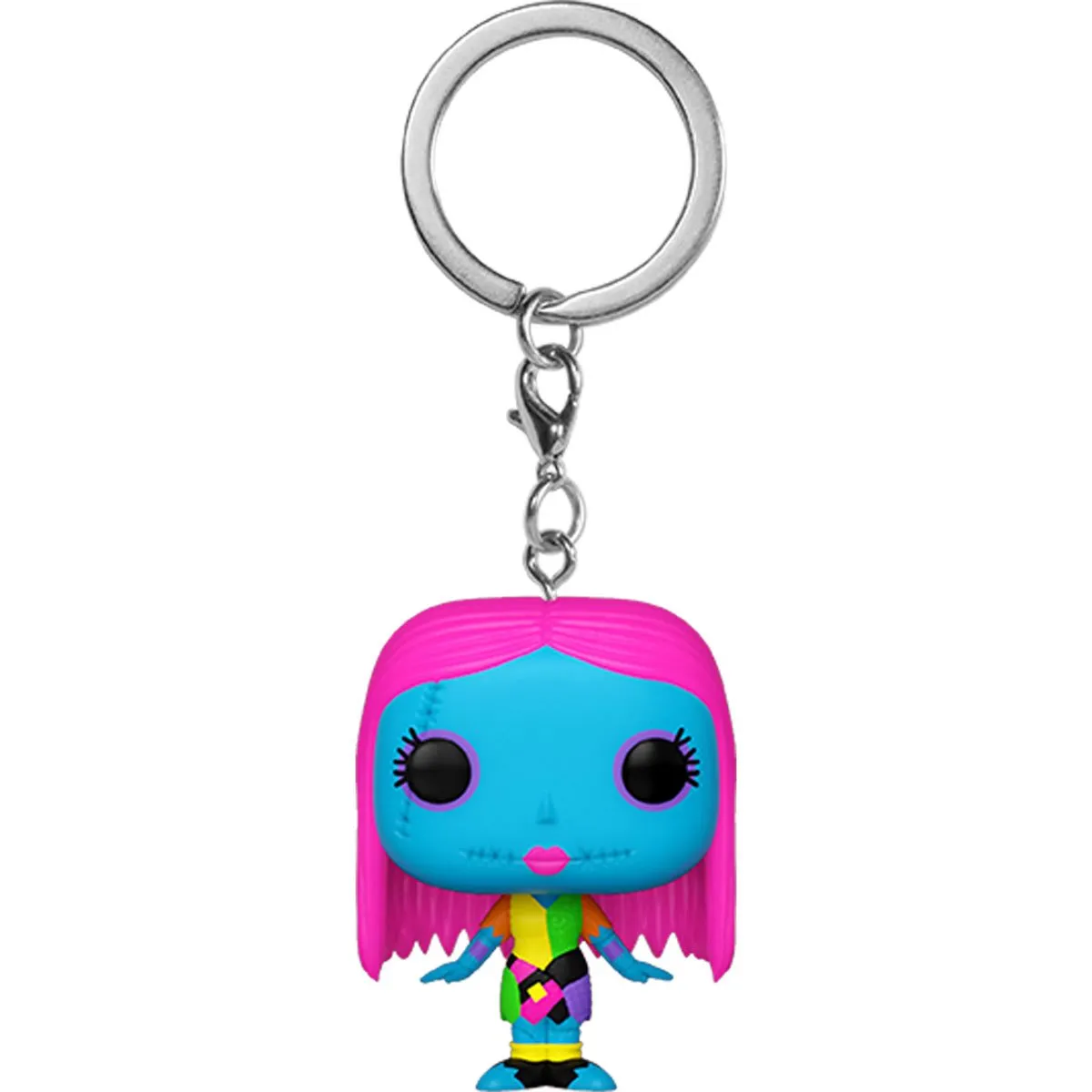 The Nightmare Before Christmas Sally Blacklight Pocket Pop! Key Chain