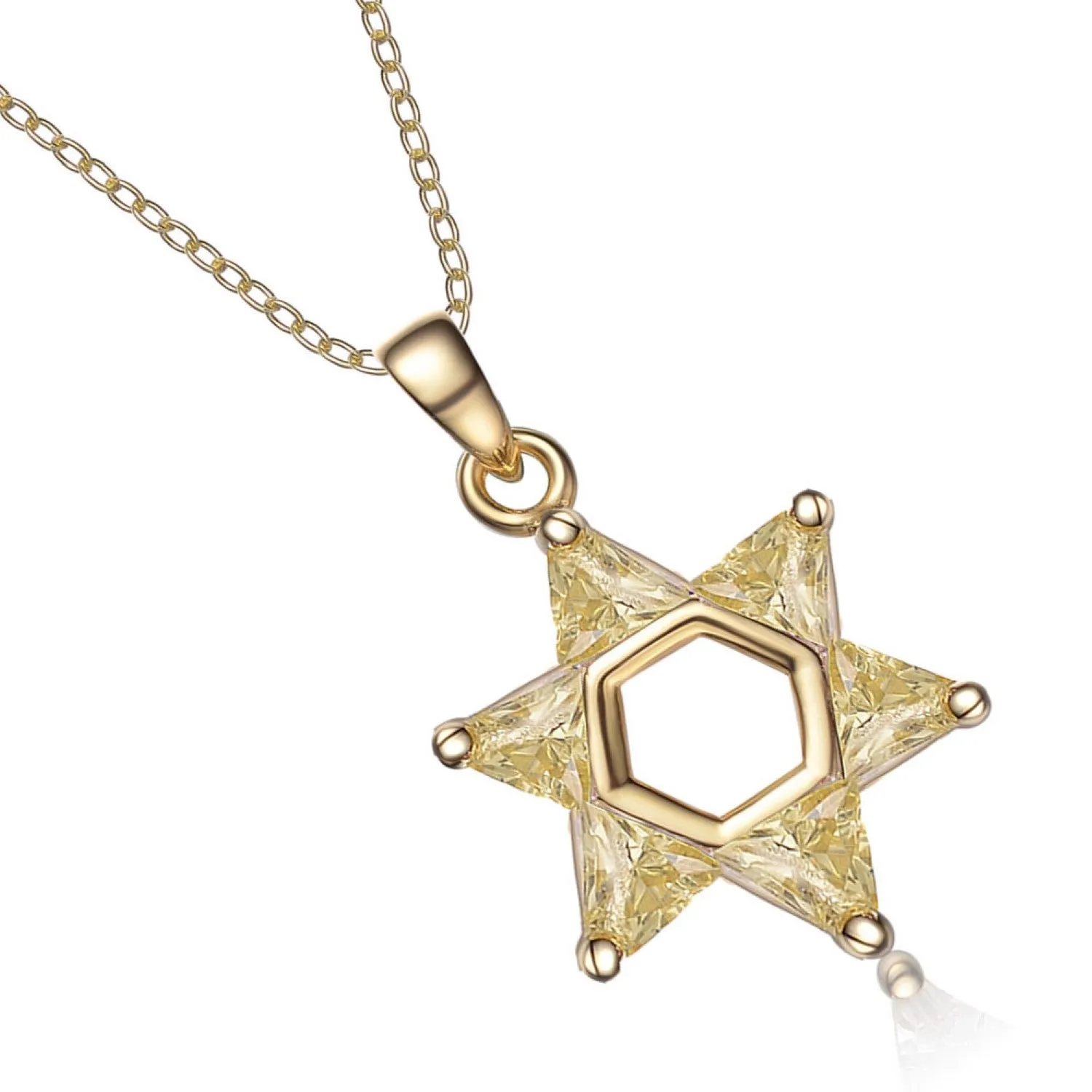 Étoile Cubic Zirconia Star Necklace