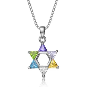 Étoile Cubic Zirconia Star Necklace