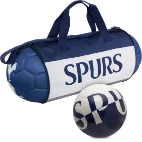 Tottenham Hotspur FC Bundle: Duffel Bag & Soccer Ball   Free Shipping