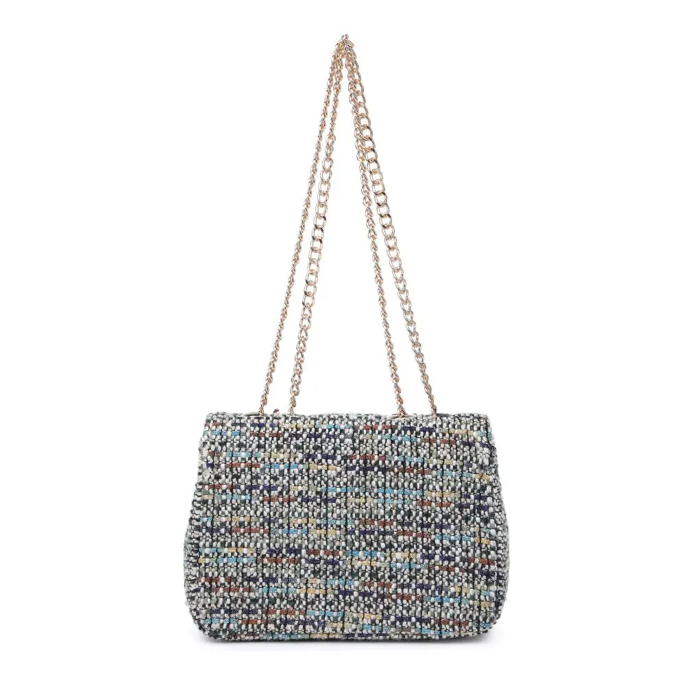 Tweed Shoulder Bag, Multi