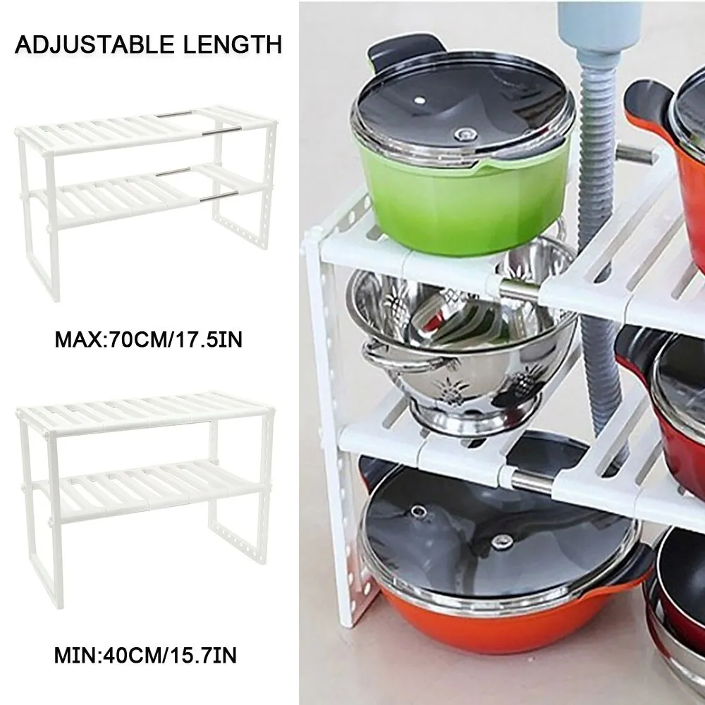 Under Sink Magic Organizer Adjustable Rack