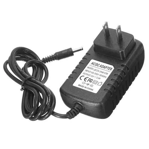 Universal 3.5mm 12V 2A EU US Power Adapter AC Charger For Tablet