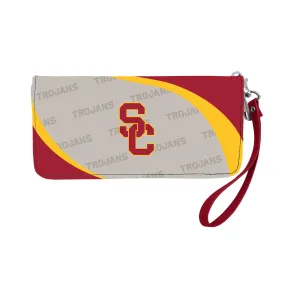 University of Southern California Curve Zip Organizer Wallet