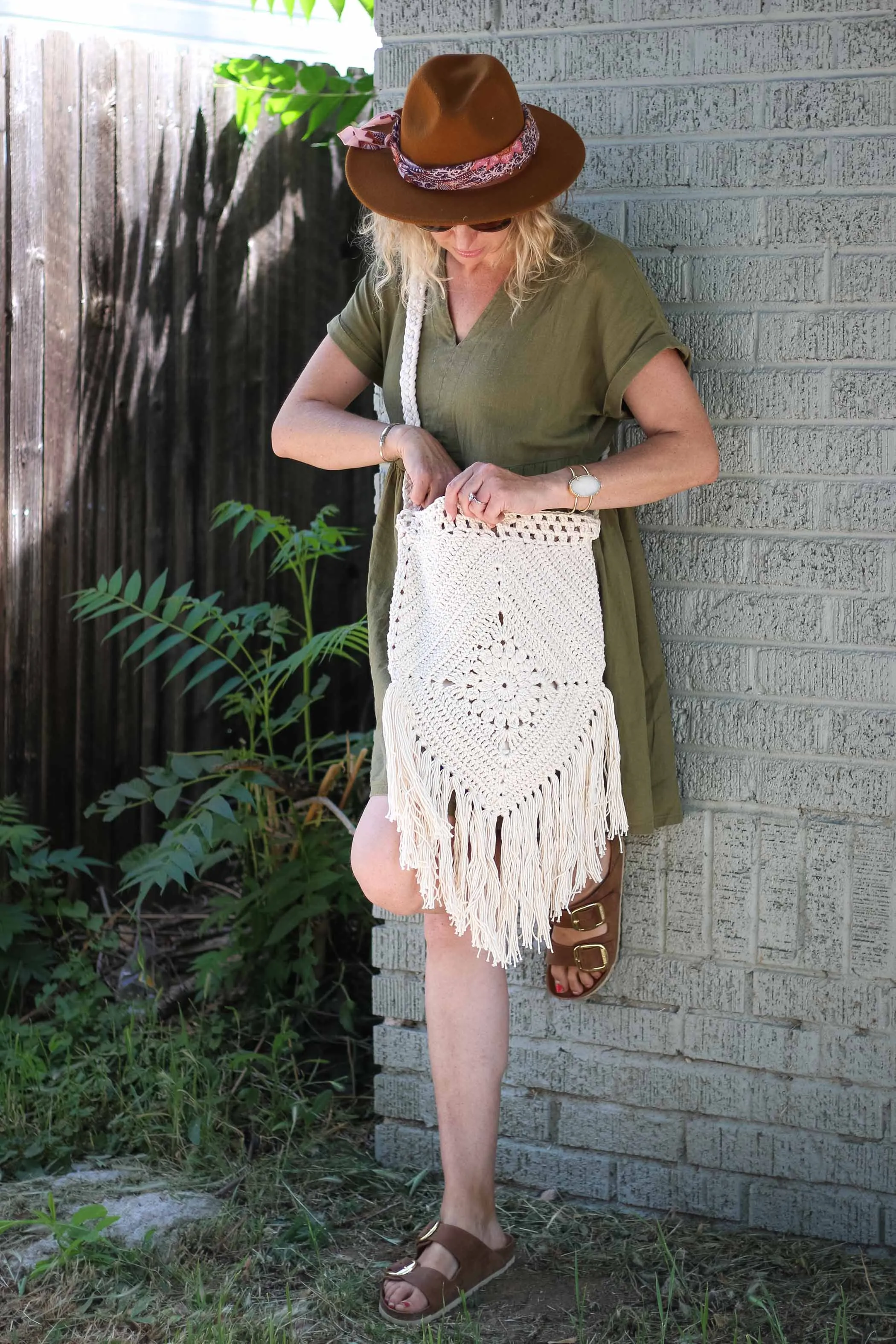 Urban Nomad Boho Bag Crochet Pattern