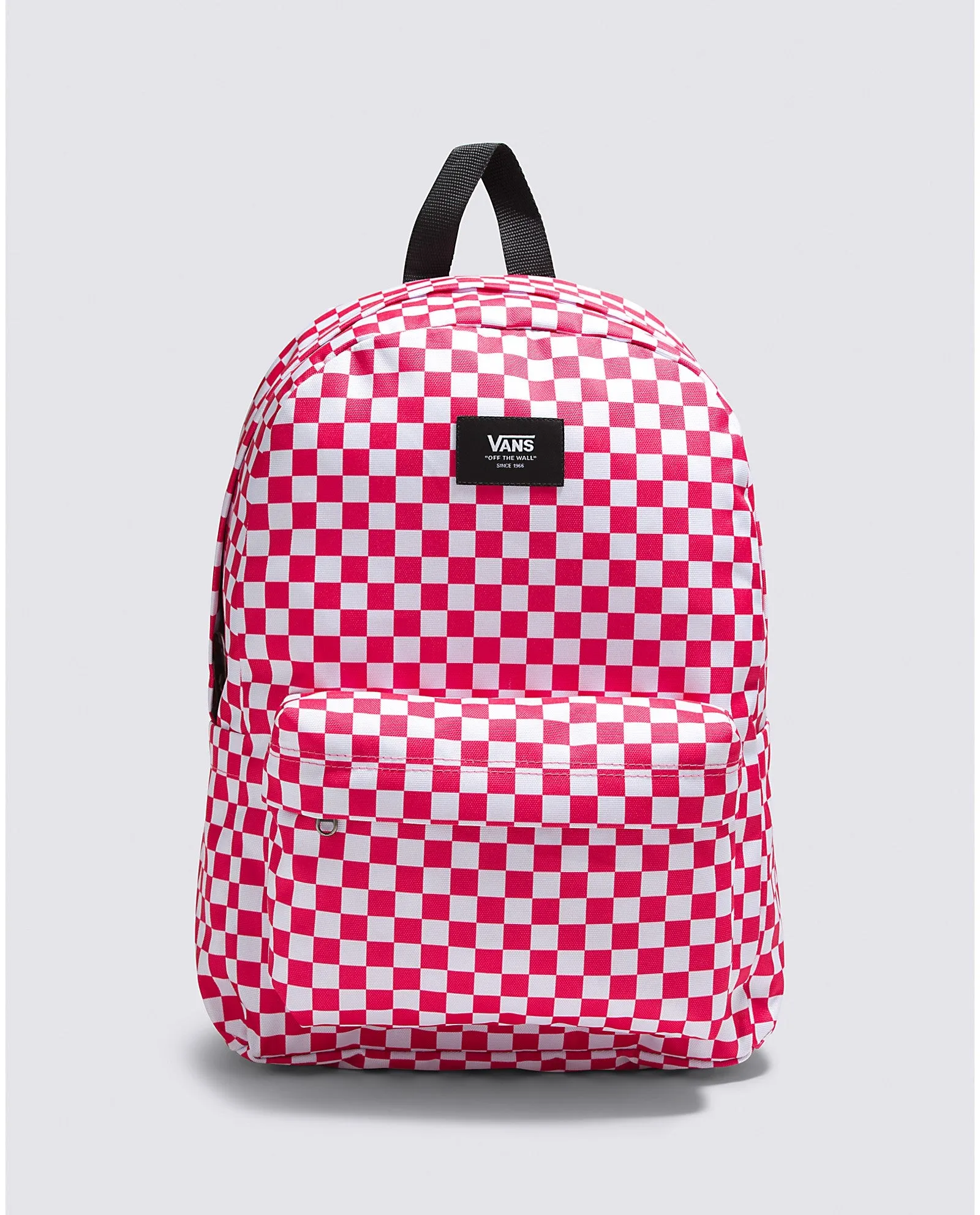 VANS Kids Old Skool Grom Check Backpack - PINK CHECKERED