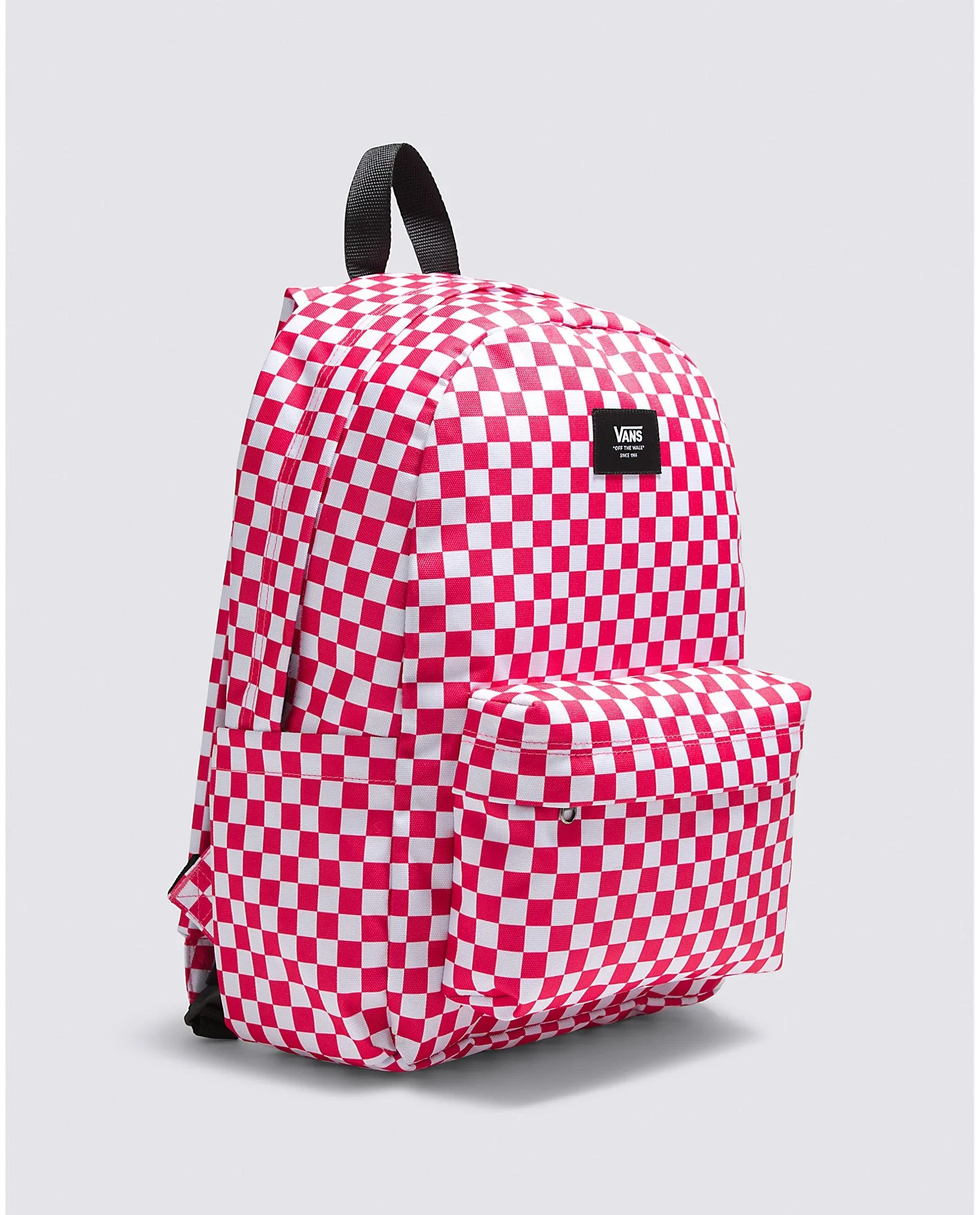 VANS Kids Old Skool Grom Check Backpack - PINK CHECKERED