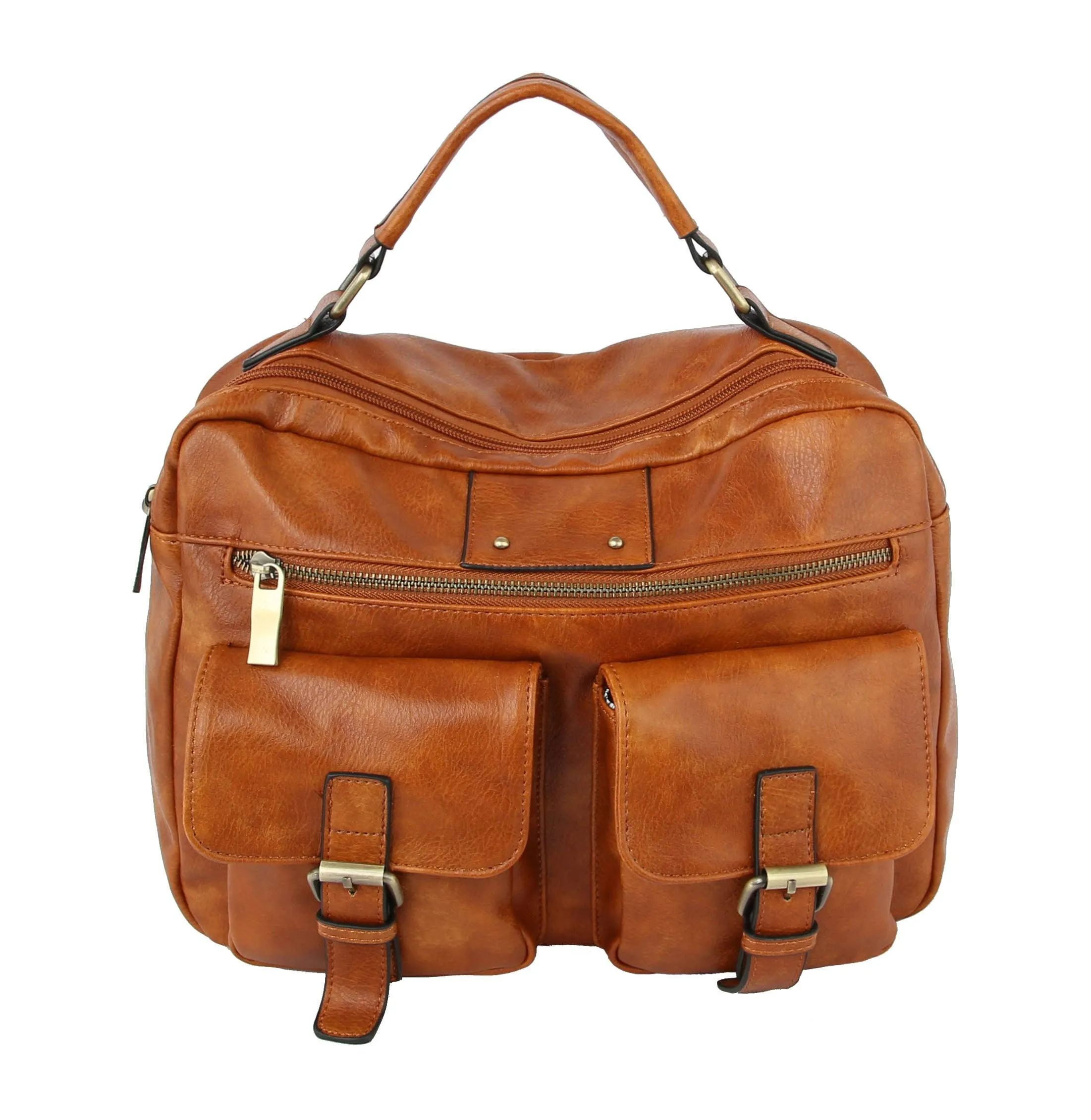 Vegan Leather Satchel