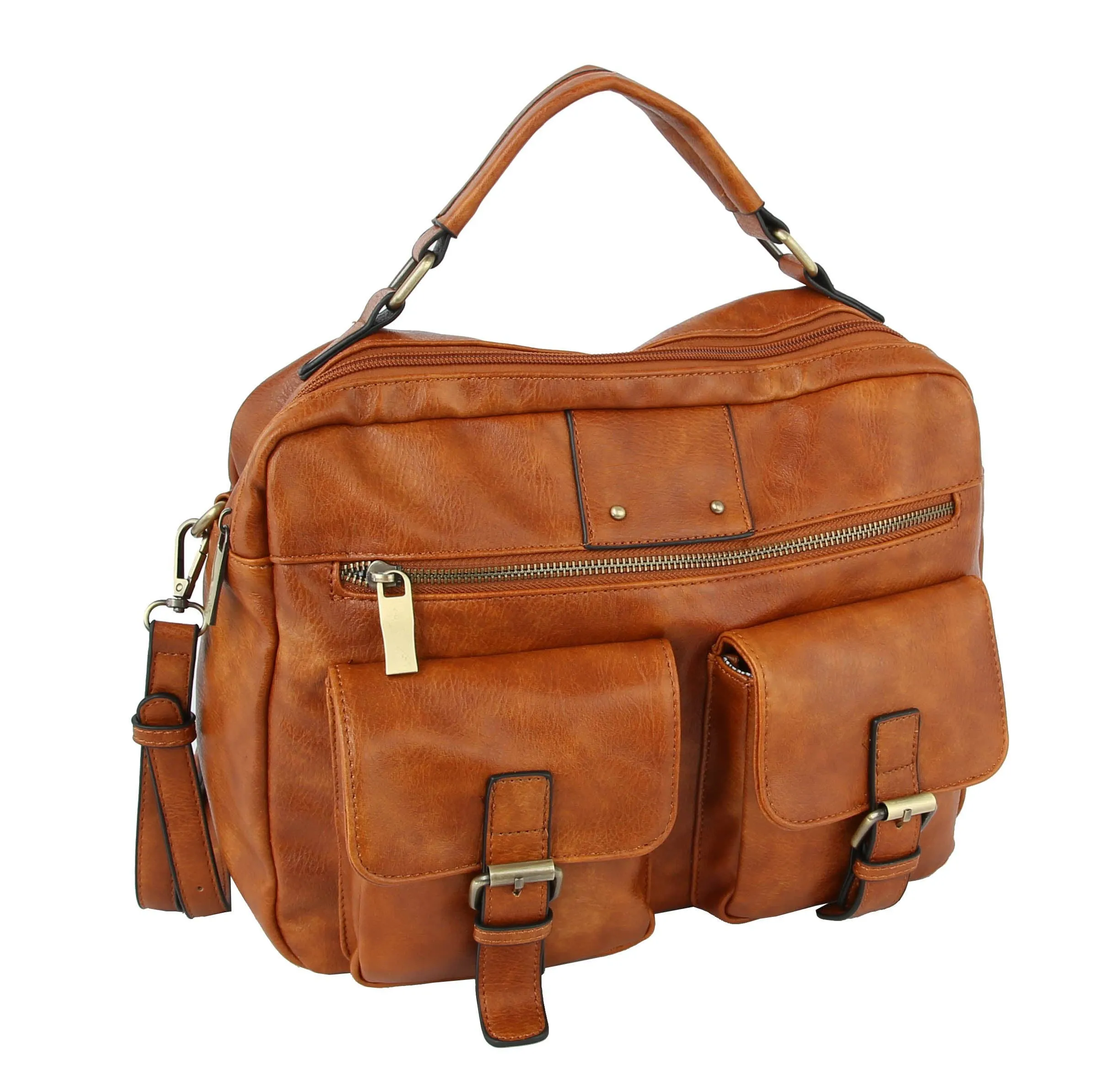 Vegan Leather Satchel