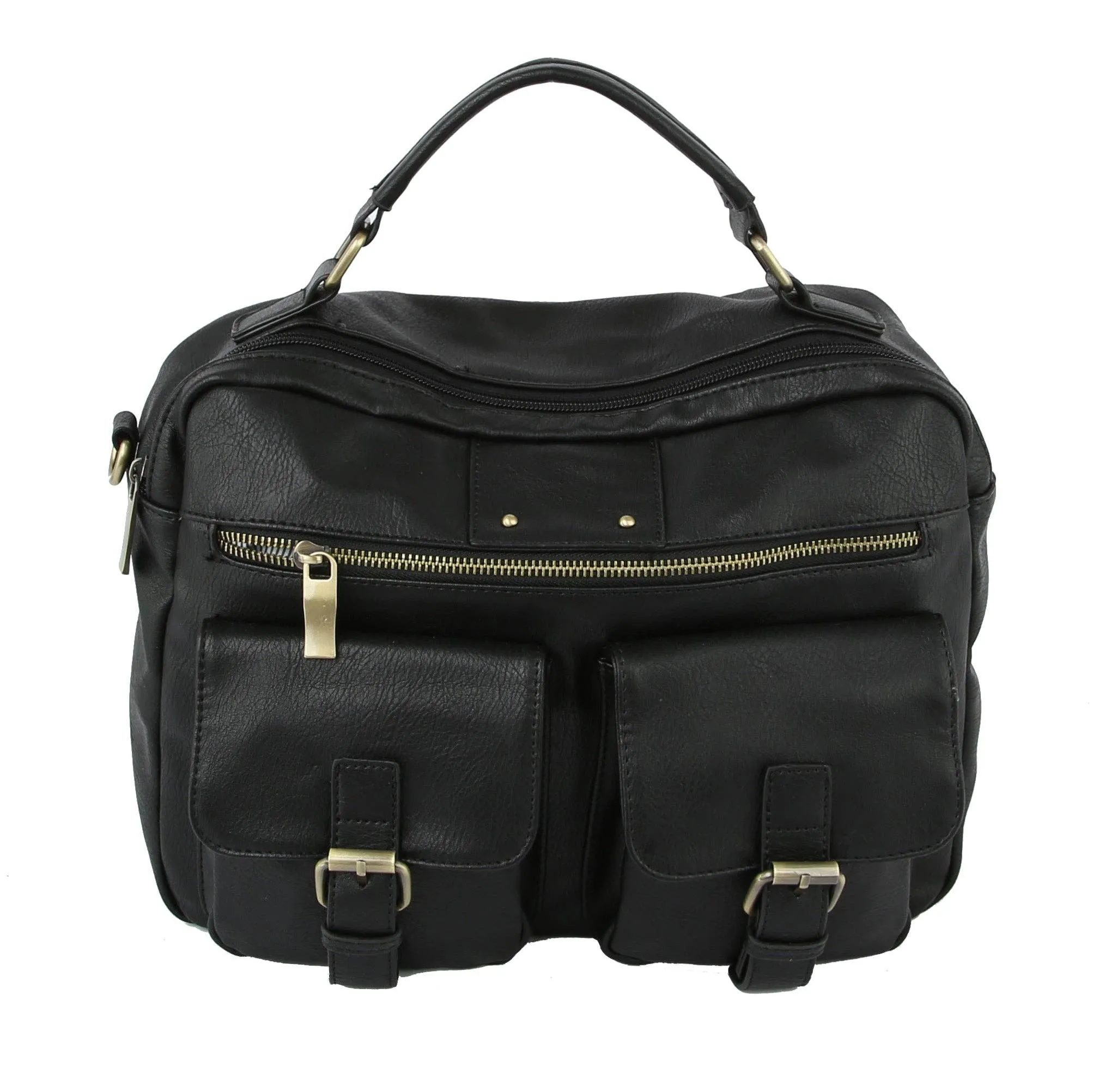 Vegan Leather Satchel