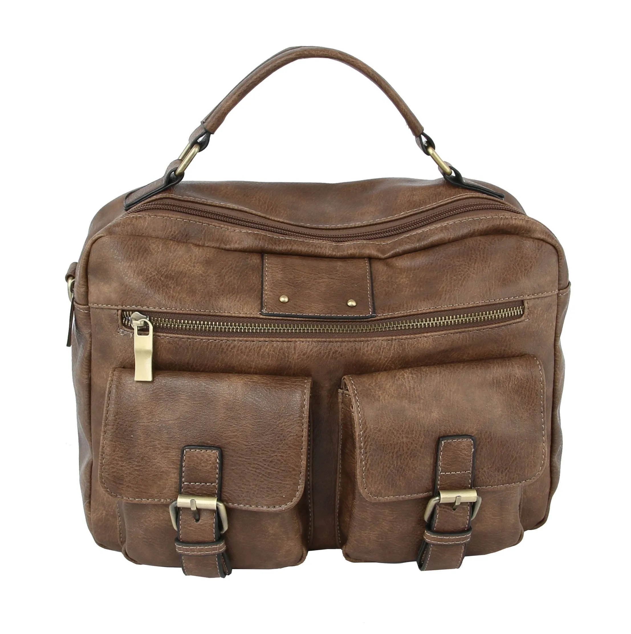 Vegan Leather Satchel