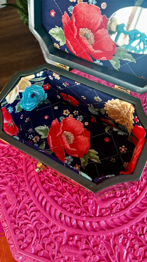 Vintage Box Purse - Chinoiserie